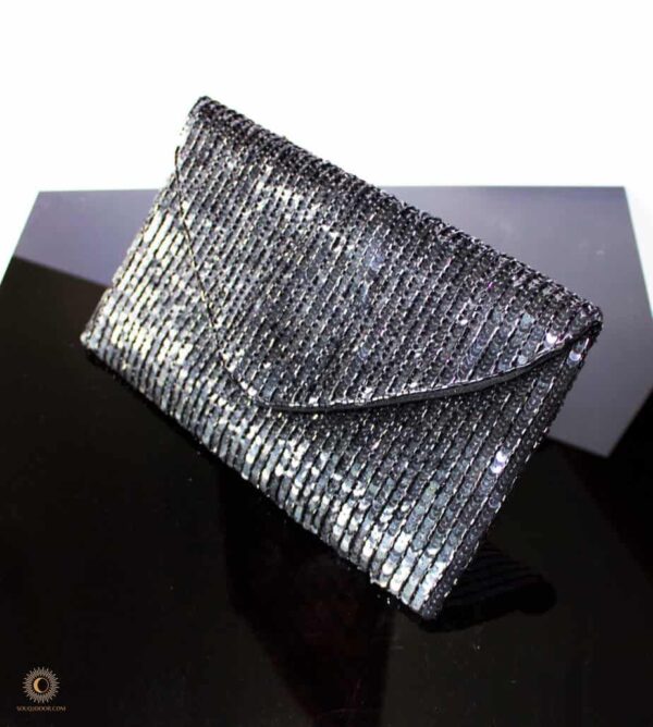 Black Sequined Purse