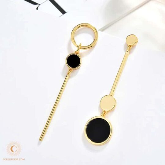 Mismatched Linear Statement Earrings