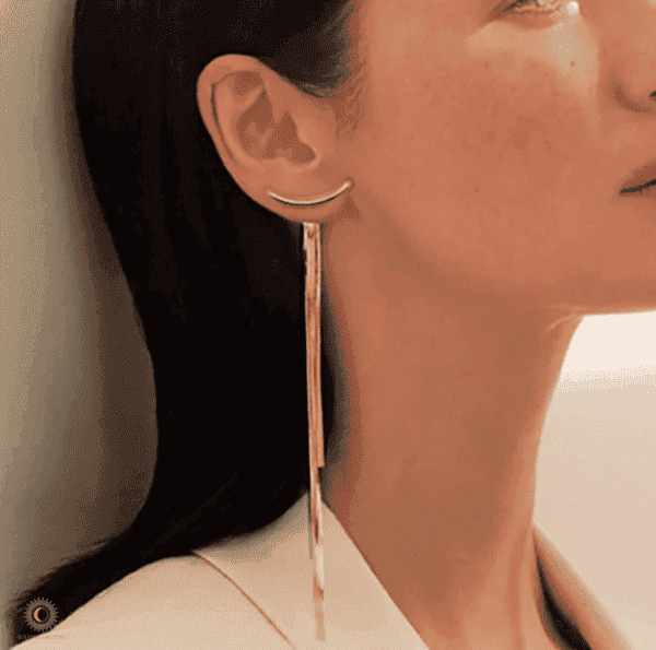waterfall earrings