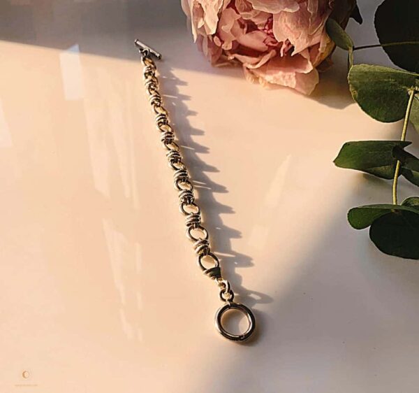 Silver Circular Bracelet