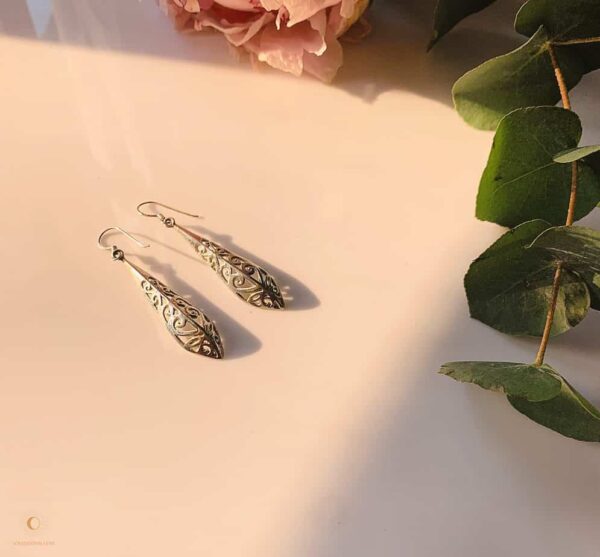 Silver Filigree Earrings
