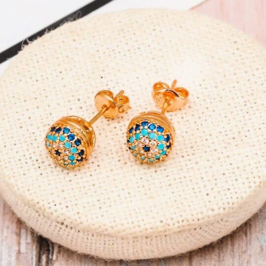 Delicate Studs faux gold