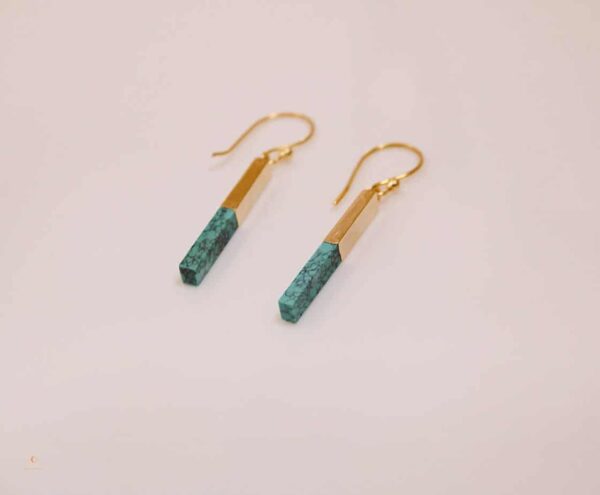 Turquoise drop earrings