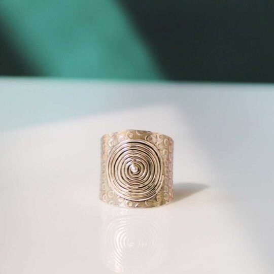 Ring with Celtic Design in silver