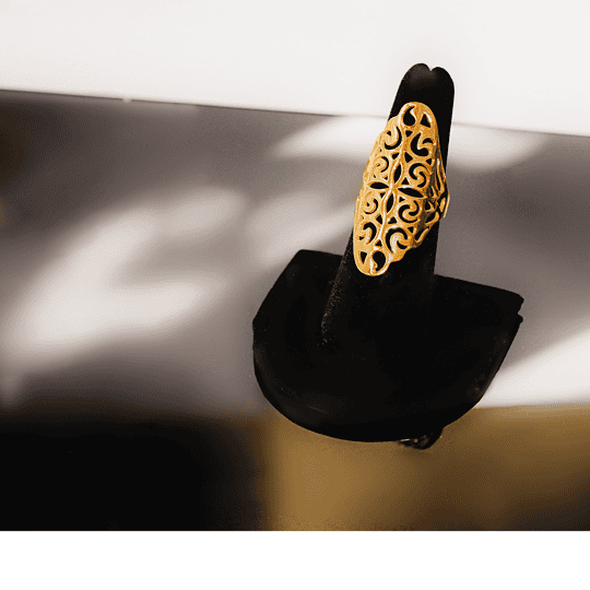 Gold Bespoke Delmon Ring