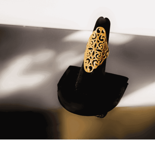 Gold Bespoke Delmon Ring