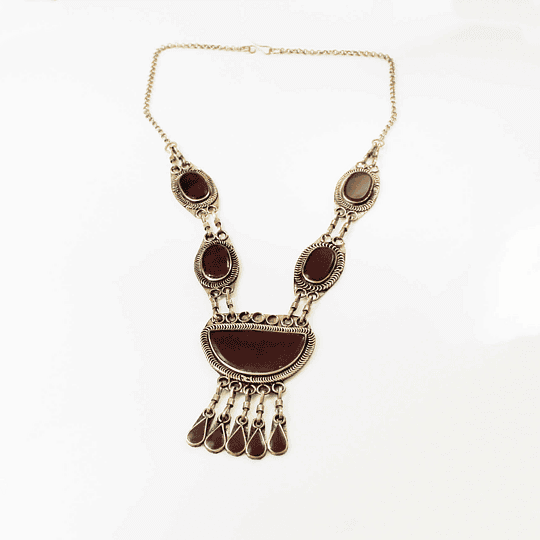 Afghan Antique Tribal Agate Necklace