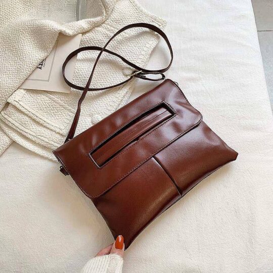 Cross body bag brown