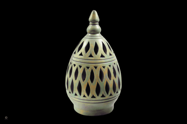 green lantern Delmon Pottery