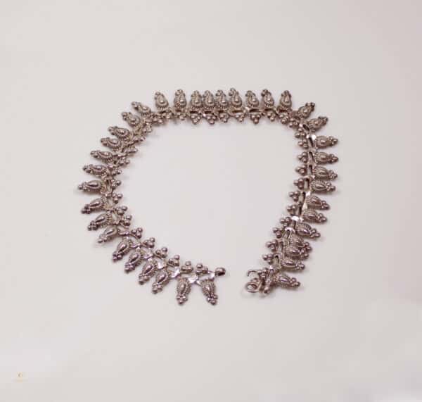Indian Ankle Bracelet in Silver