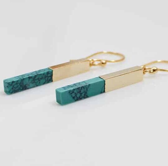 Turquoise Drop Earrings