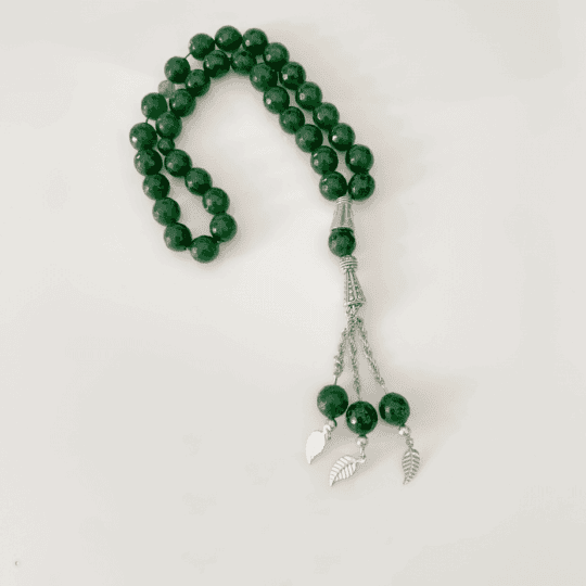 Prayer Beads with Jade from Afghanistan