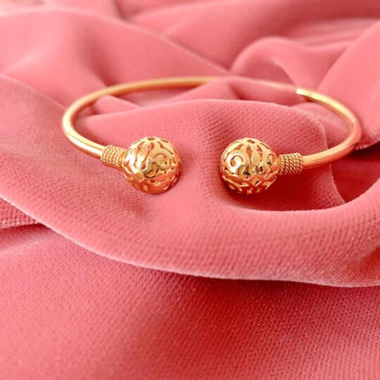 21K Gold Cuff Bracelet yellow gold cuff ladies