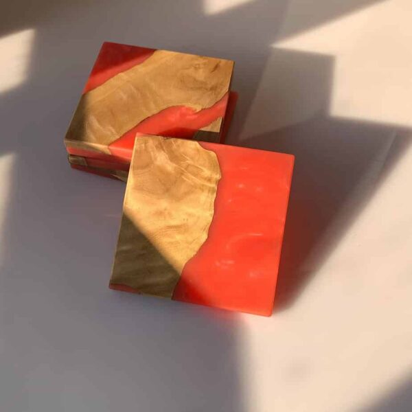 Resin and Wood Coasters 1 Resin products