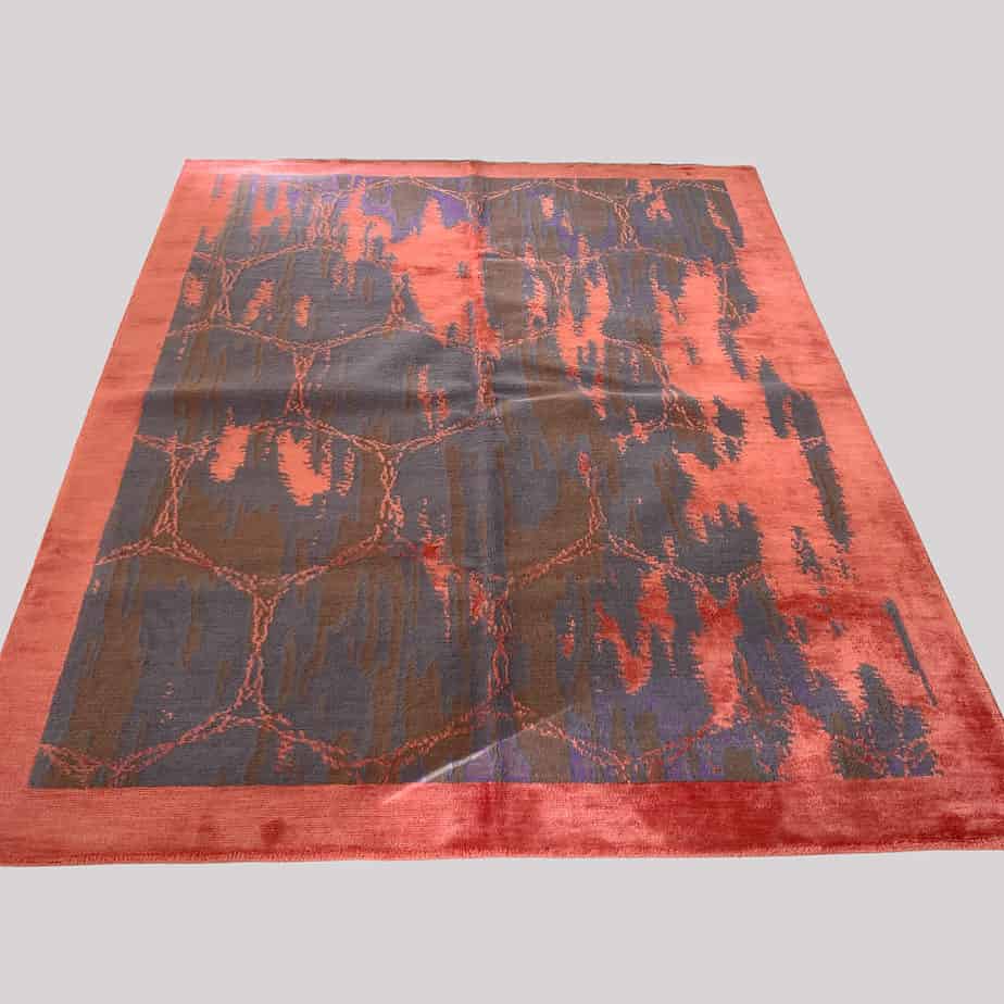 Area rug large from Nepal rug made in Nepal