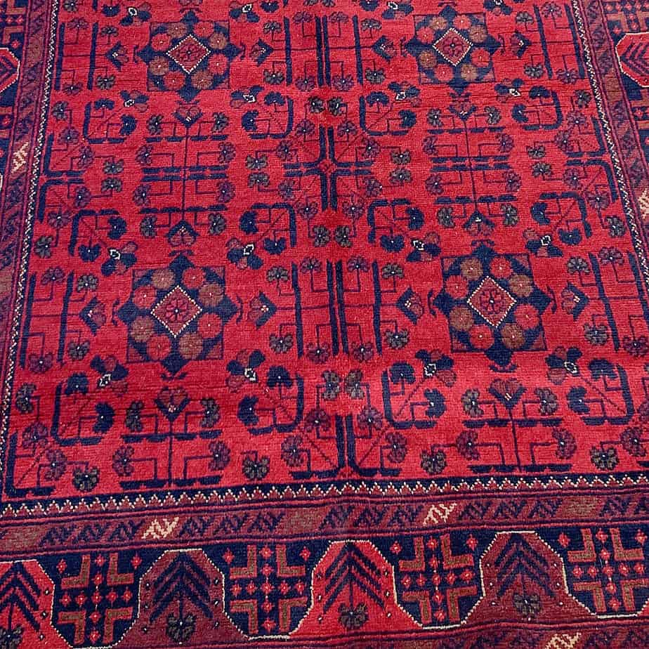 Rug from Afghanistan Red