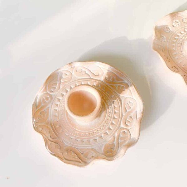 Pottery Ceramic Candle Holders