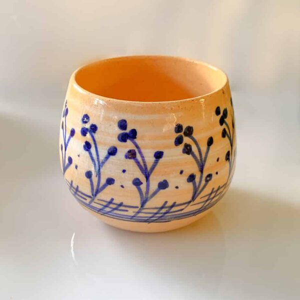 Ceramic pottery mini pot terracotta