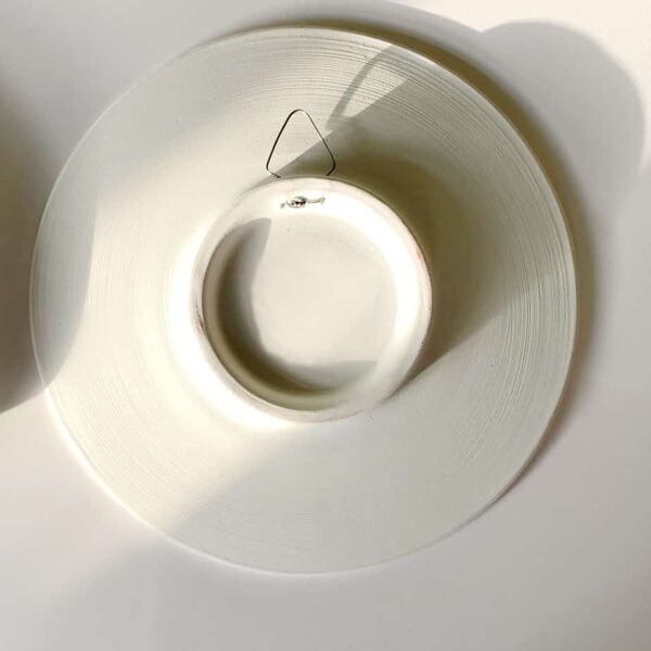 Evil Eye Pottery Wall Art PLATE