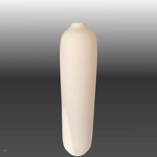 Modern White Pottery Tall in a modern shape
