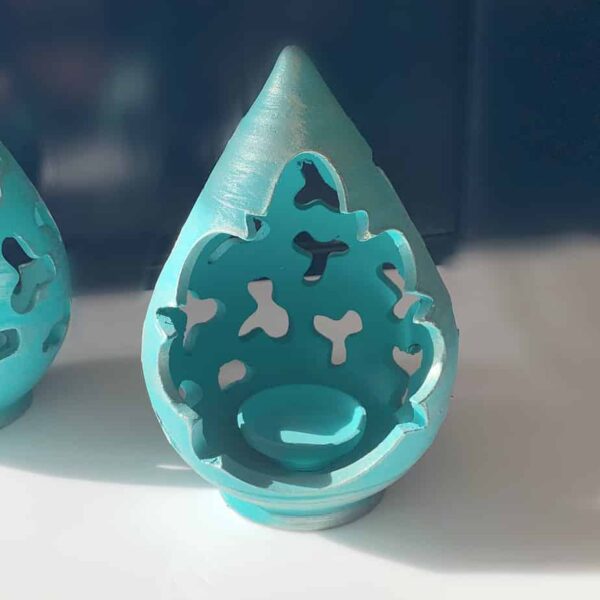 Turquoise Candle holders