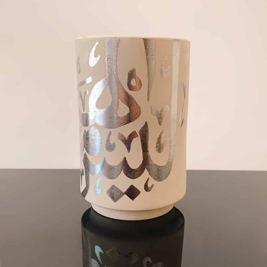 Ceramic Pottery Bakhour Burner and Container