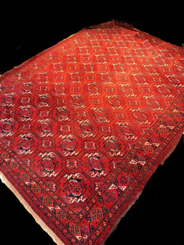 Antique Rug 18 Century Turkmen