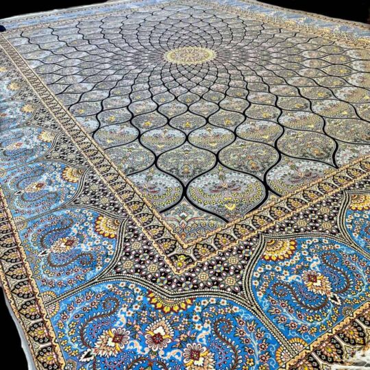 Large Silk rug from Iran