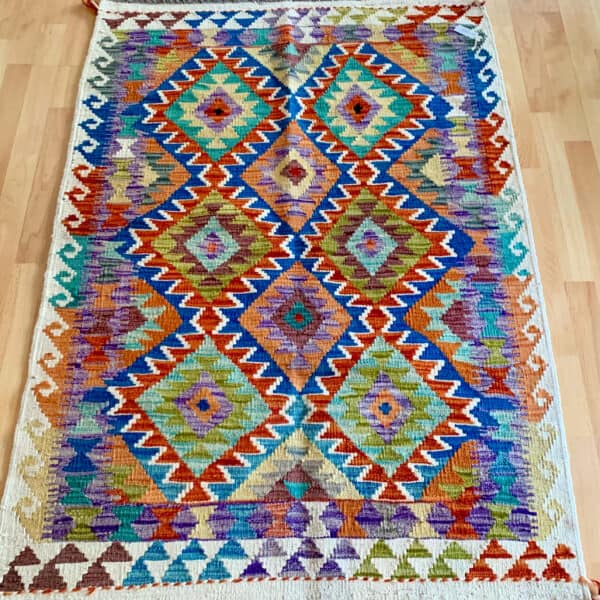 Handmade Tribal Rug made in Afghanistan by Kilim