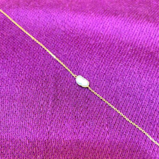 Pearl Bracelet with a single pearl from Bahrain