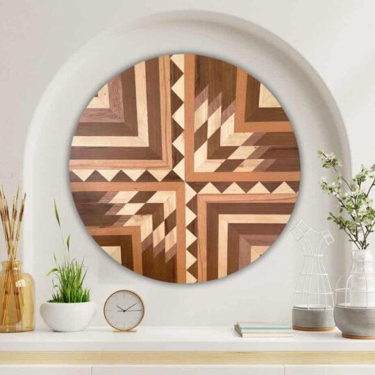 Uique Wall Art - made with wood, unique pattern