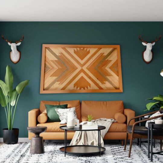 unique Wall Art made with wood