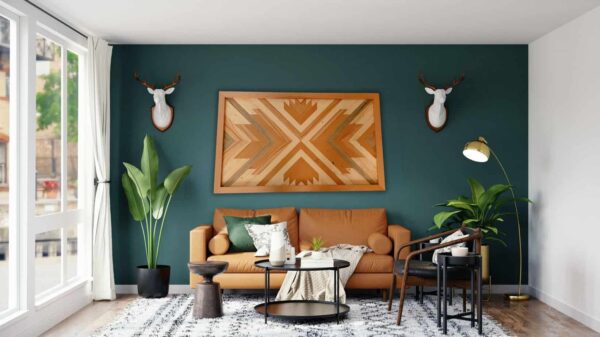 unique Wall Art made with wood