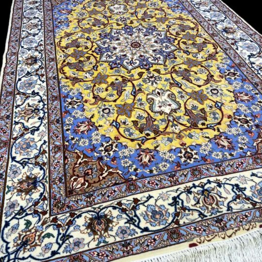 Luxury Vintage Persian Rug from Isfahan