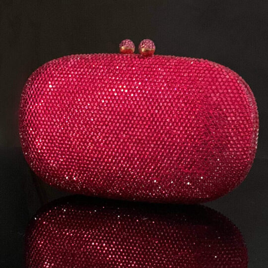 Evening Clutch pin with Crystals