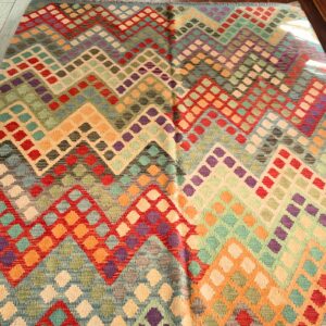Large Handmade Rug - Kilim