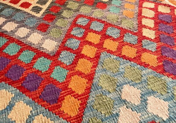 Large Handmade Rug - Kilim - Image 2