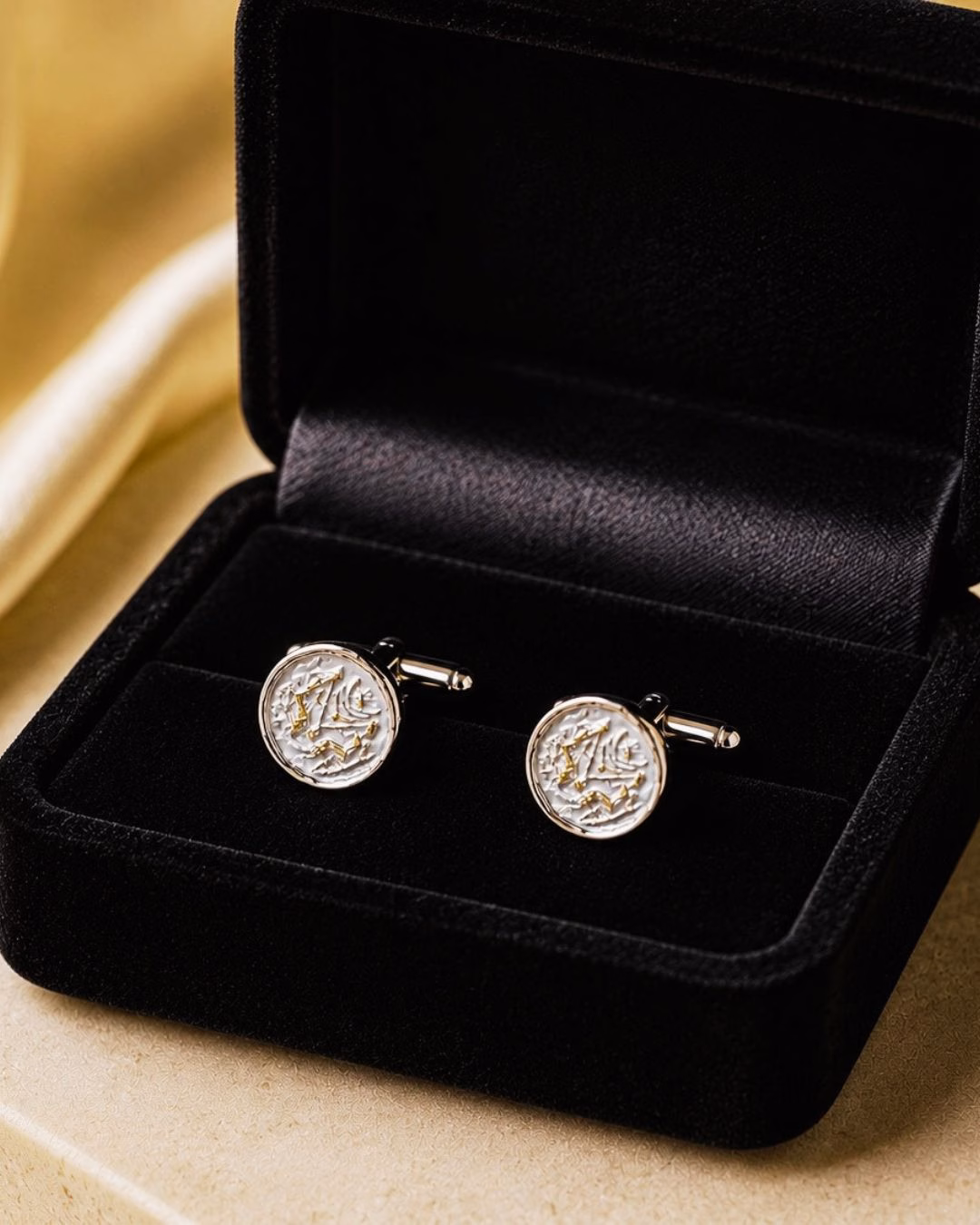 Dilmun Seal Cufflinks from Bahrain